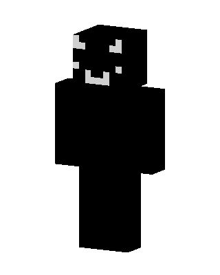 Black Villain Boy Minecraft mob skin
