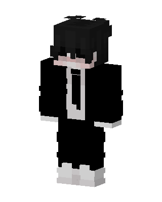 Black Suit Boy skin, 3D preview