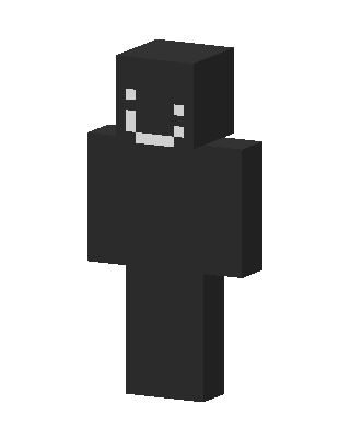 Smiley Shadow skin, 3D preview