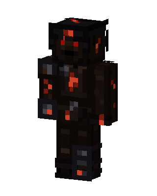 Magma Golem skin, 3D preview