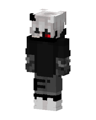 Shadow Wolf Minecraft skin