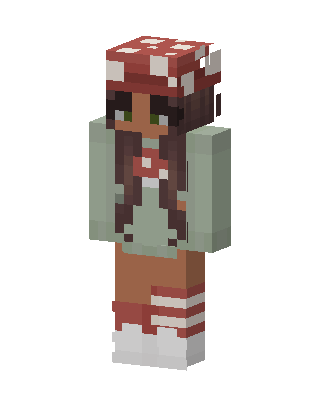Mushroom Cutie Minecraft skin