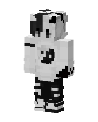 White Panda skin, 3D preview