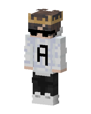 Crowned Cool Guy Minecraft skin