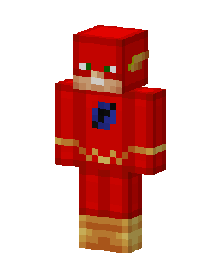 The Flash skin, 3D preview