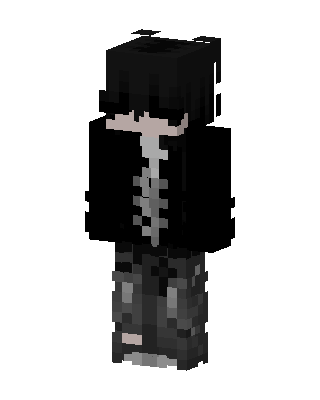 Black Holiday Boy Minecraft skin