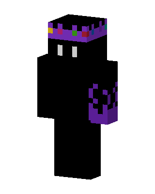 Black Royal Minecraft skin