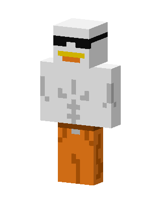 Buff Chicken skin, 3D preview