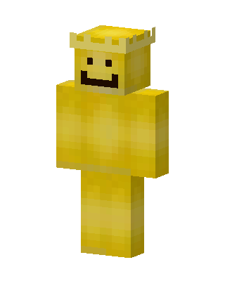 Gold King Minecraft skin