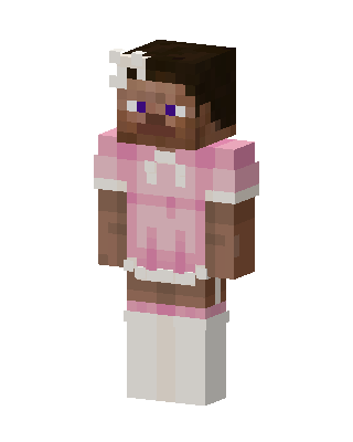 Pink Maid Minecraft pink skin