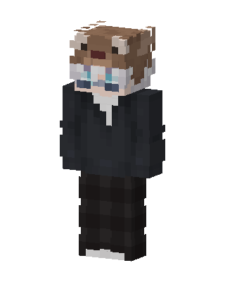 Capybara Hood Suit skin, 3D preview