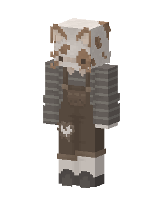 Brown Animal skin, 3D preview