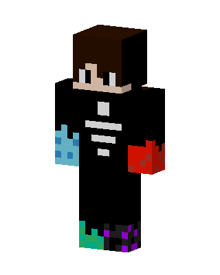 Black Villain Boy Minecraft PvP skin