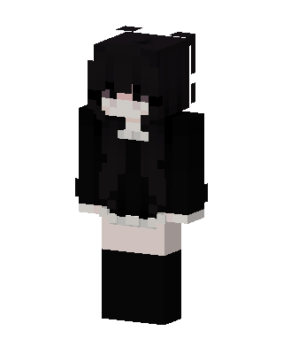 Gothic Maid Girl Minecraft skin
