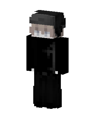 Shadow Cleric skin, 3D preview