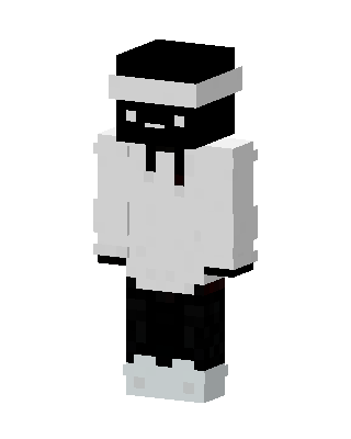 White Ninja Boy Minecraft skin