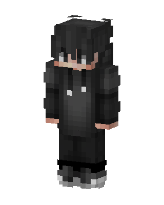 Shadow Hoodie skin, 3D preview