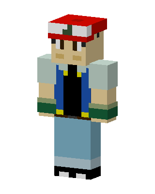 Blue Player Boy skin, 3D preview