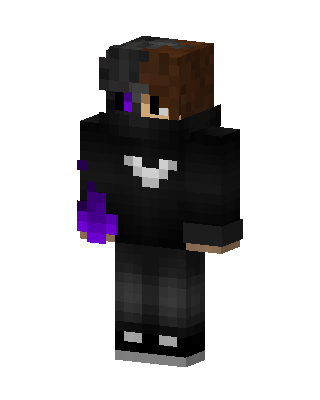Black Villain Boy Minecraft skin