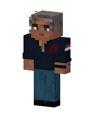 Poppy Veteran Minecraft skin