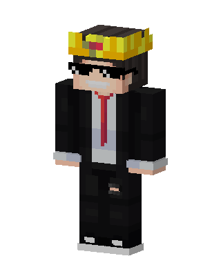 Crowned Suit Boss Minecraft skin