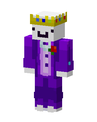 Purple King Minecraft skin