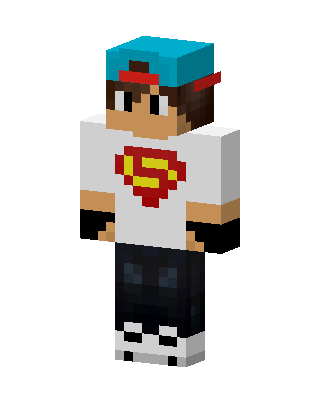 Superman Cap Boy Minecraft skin