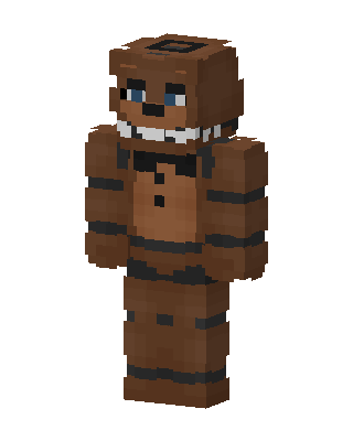 Freddy Fazbear Minecraft skin