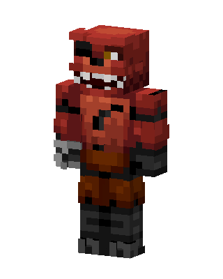 Withered Foxy Minecraft skin
