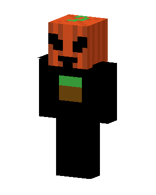 Pumpkin Head Minecraft skin