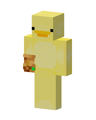 Rubber Duck skin, 3D preview