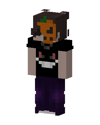 Pumpkin Head Minecraft skin