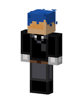 Black Suit Boy Minecraft black skin