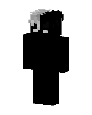 Black Villain Boy Minecraft mob skin