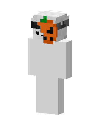 White Masked Holiday Minecraft skin