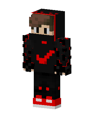 Red Void Hoodie Minecraft hoodie skin
