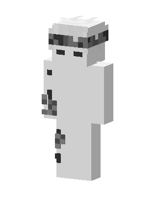 Snowy Goggles skin, 3D preview