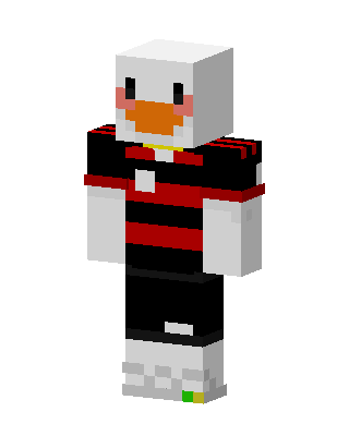 Penguin Racer skin, 3D preview