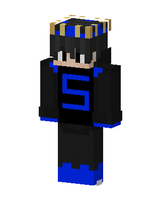 Blue S Crown skin, 3D preview