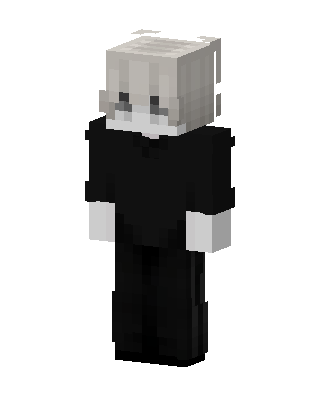 Pale Mourner skin, 3D preview