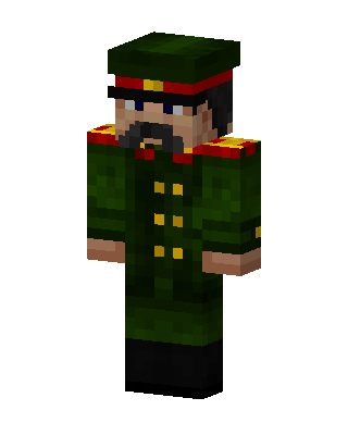 Soviet Marshal Minecraft skin