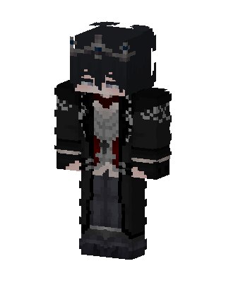 Gothic Dark Prince skin, 3D preview