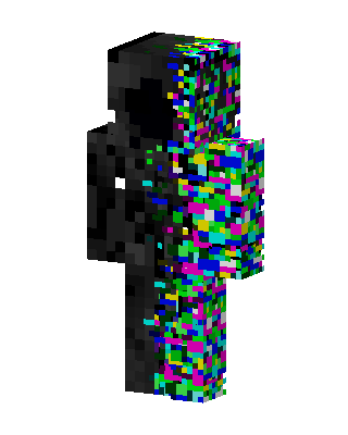 Glitched Shadow skin, 3D preview