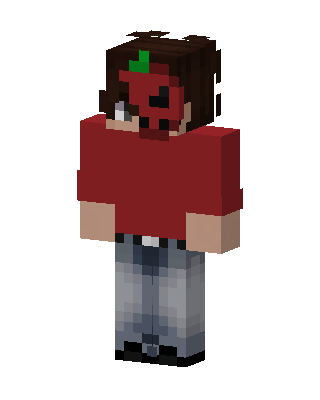 Apple Mask Boy skin, 3D preview