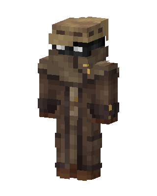 Brown Masked Fighter Boy Minecraft skin