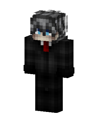 Black Suit Boy Minecraft black skin