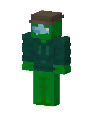 Green Mob Boy Minecraft skin