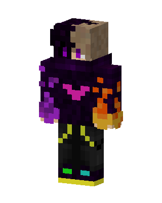 Void Flame skin, 3D preview