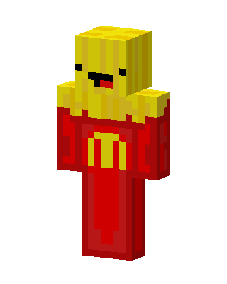 French Fries Minecraft skin