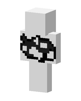 White Mob skin, 3D preview
